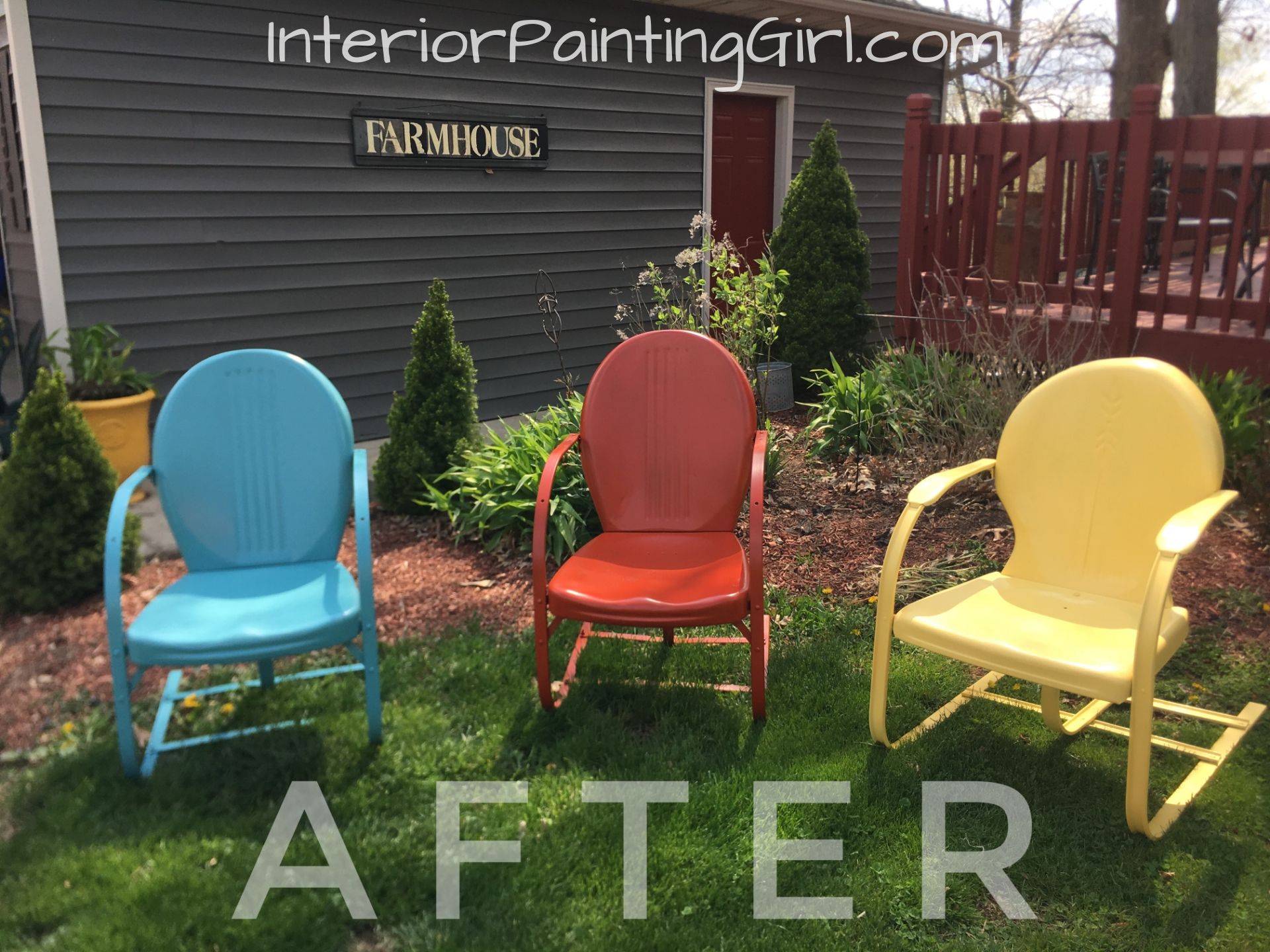 How To Refinish Metal Chairs