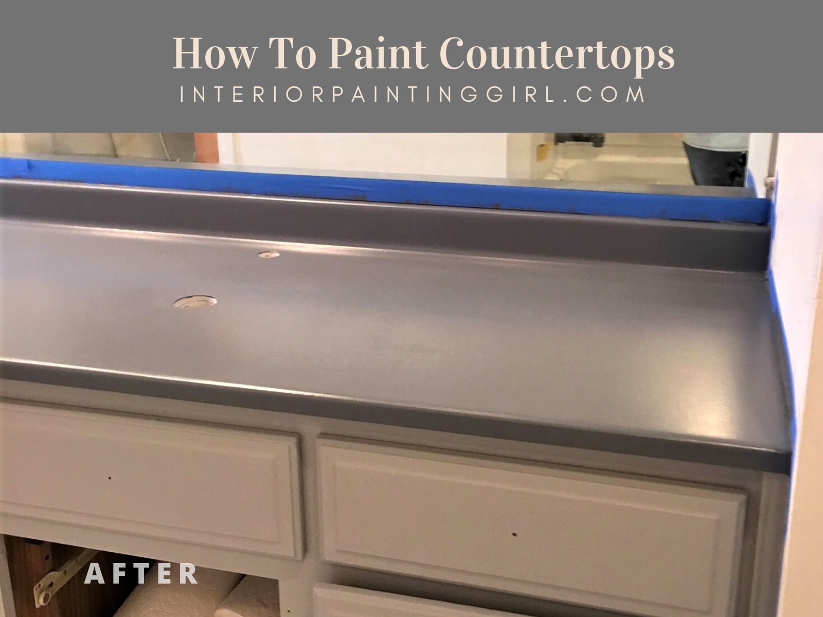 How To Paint Countertops